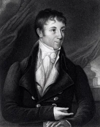 Charles Brockden Brown (1771-1810) gravé par John B. Forrest (1814-70) d